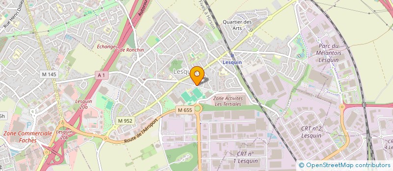 localisation de l'entreprise FRANCE CONTINENTAL EXPRESS à LESQUIN