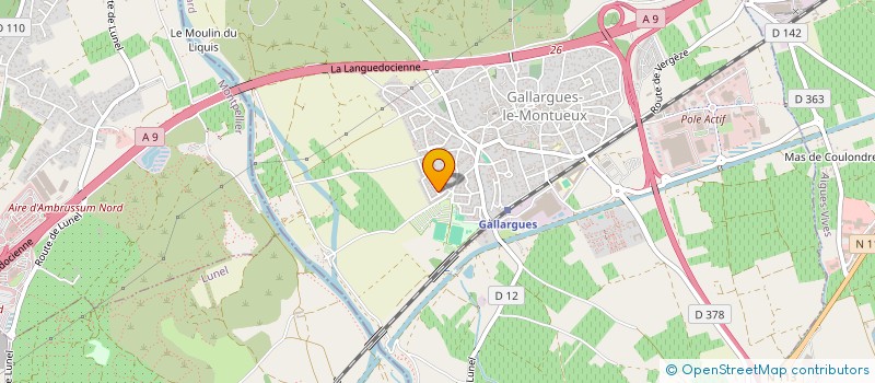 localisation de l'entreprise FRANCE CONVOY DRIVER  GALLARGUES-LE-MONTUEUX