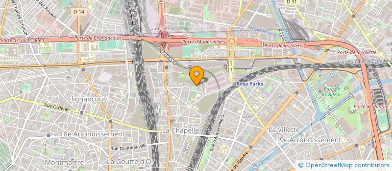 localisation de l'entreprise FRANCE COSMETIQUE 75  PARIS