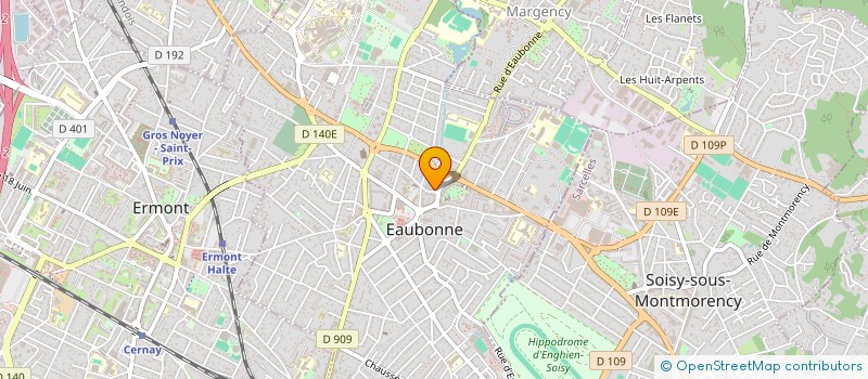 localisation de l'entreprise FRANCE COURSES EXPRESS à EAUBONNE