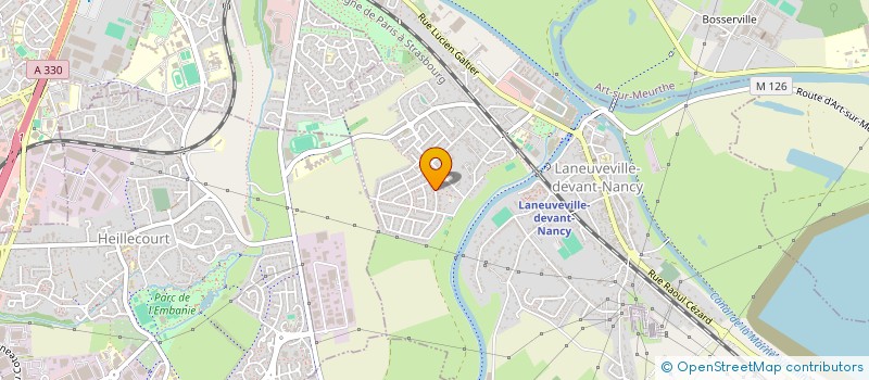 localisation de l'entreprise FRANCE COURTIERS  LANEUVEVILLE-DEVANT-NANCY