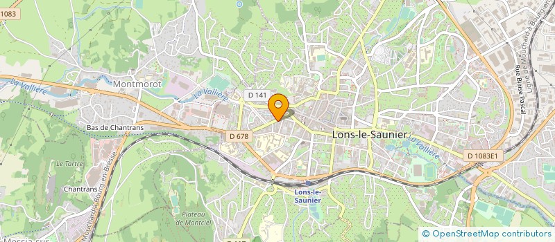 localisation de l'entreprise FRANCE CREPIS à LONS-LE-SAUNIER