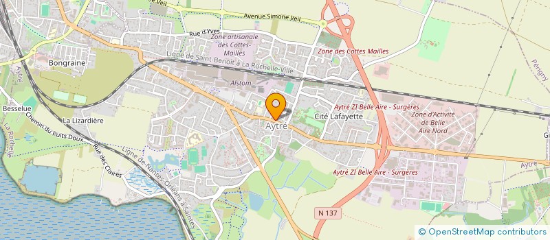 localisation de l'entreprise FRANCE D'AYTRE  AYTRE