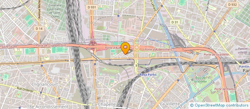 localisation de l'entreprise FRANCE DECO  PARIS