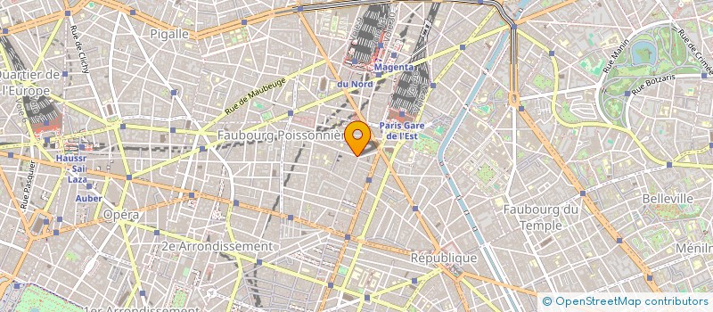 localisation de l'entreprise FRANCE DECO BAT  PARIS