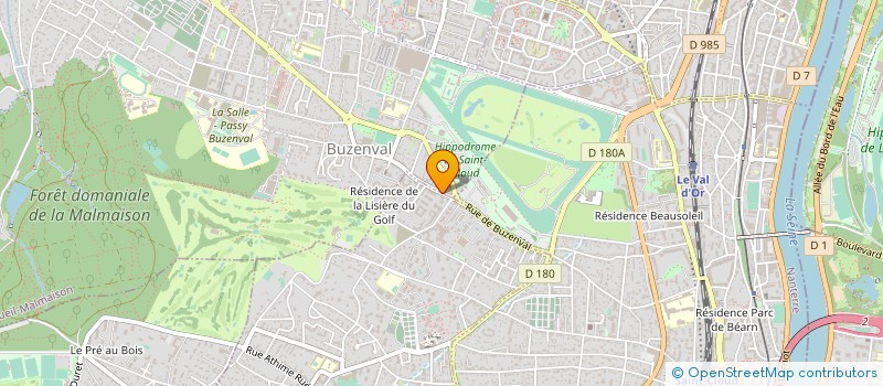 localisation de l'entreprise FRANCE DEM LOGISTIQUE  GARCHES