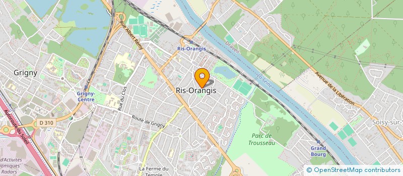 localisation de l'entreprise FRANCE DEMENAGEMENT EXPRESS à RIS-ORANGIS