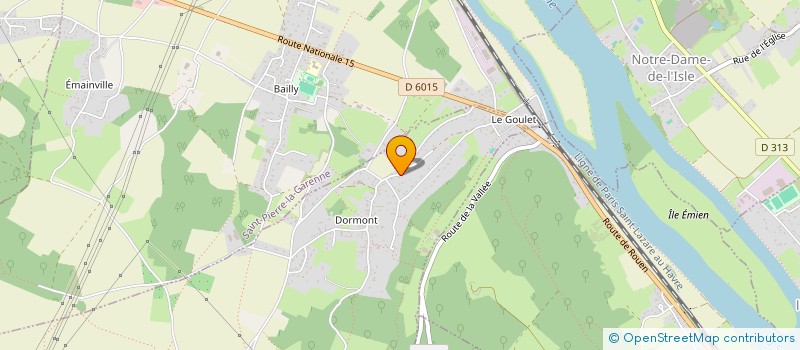 localisation de l'entreprise FRANCE DENIZ BTP  SAINT-PIERRE-DE-BAILLEUL