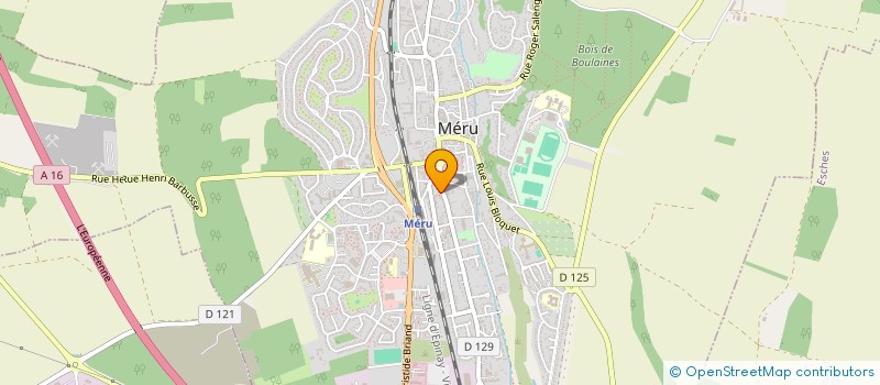 localisation de l'entreprise FRANCE DENT  MERU