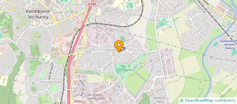 localisation de l'entreprise FRANCE DEPANN  HEILLECOURT