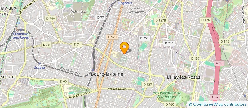localisation de l'entreprise FRANCE DETECTEUR à BOURG-LA-REINE