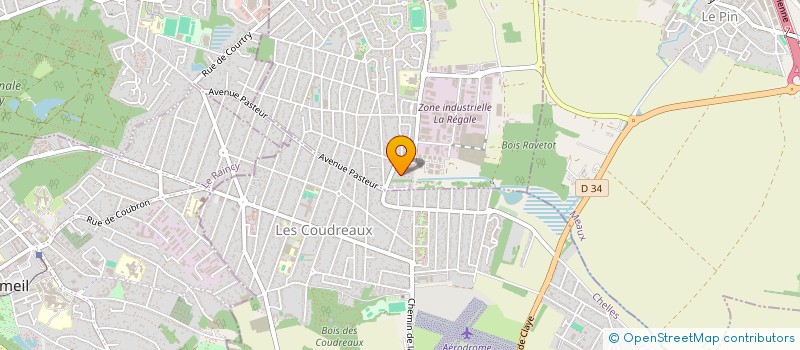 localisation de l'entreprise FRANCE DIAG IMMO à COURTRY