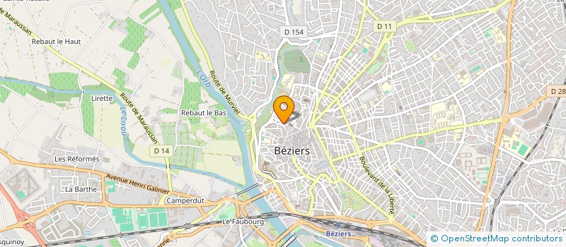 localisation de l'entreprise FRANCE DIAGNOSTICS à VILLENEUVE-LES-BEZIERS