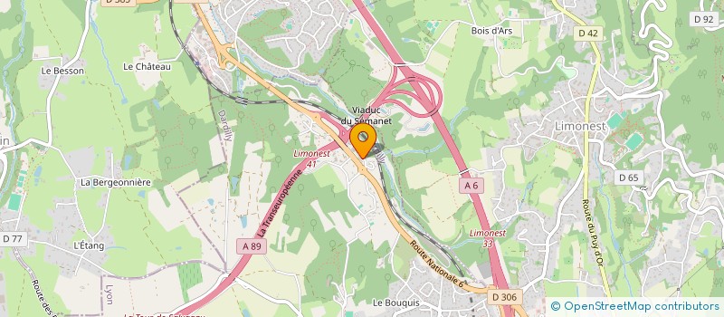 localisation de l'entreprise FRANCE DIFFUSION SPORT  DARDILLY