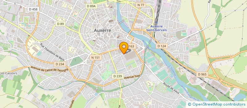 localisation de l'entreprise FRANCE DISPATCH à AUXERRE