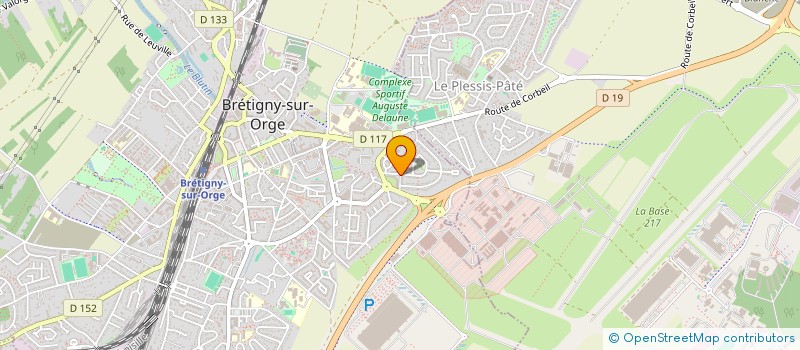 localisation de l'entreprise FRANCE DISTRIB 91 à BRETIGNY-SUR-ORGE