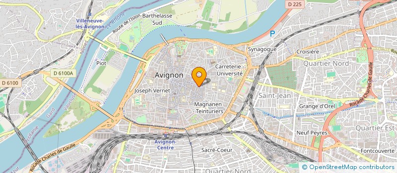 localisation de l'entreprise FRANCE DISTRIBUTION 84  AVIGNON