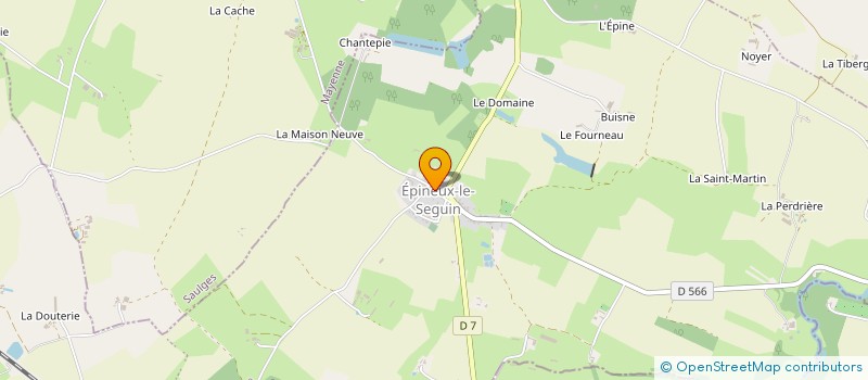 localisation de l'entreprise FRANCE DISTRIBUTION  VAL-DU-MAINE