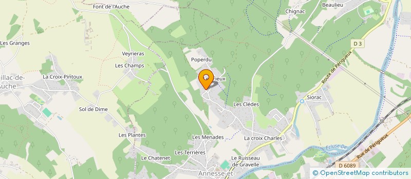 localisation de l'entreprise FRANCE DISTRIBUTION INTERNATIONALE PUBLICITE  RAZAC-SUR-L'ISLE