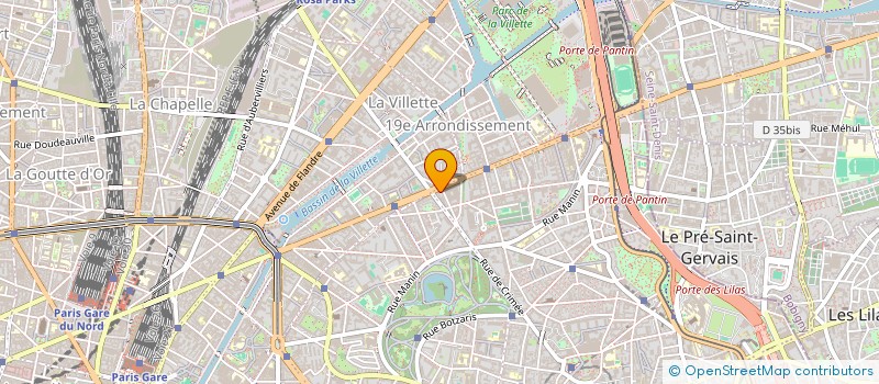 localisation de l'entreprise FRANCE DISTRIBUTIONS  PARIS