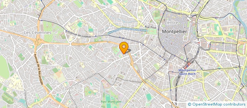 localisation de l'entreprise FRANCE DISTRIBUTOR à MONTPELLIER