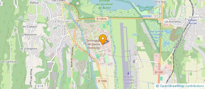 localisation de l'entreprise FRANCE DOMES  LE BOURGET-DU-LAC