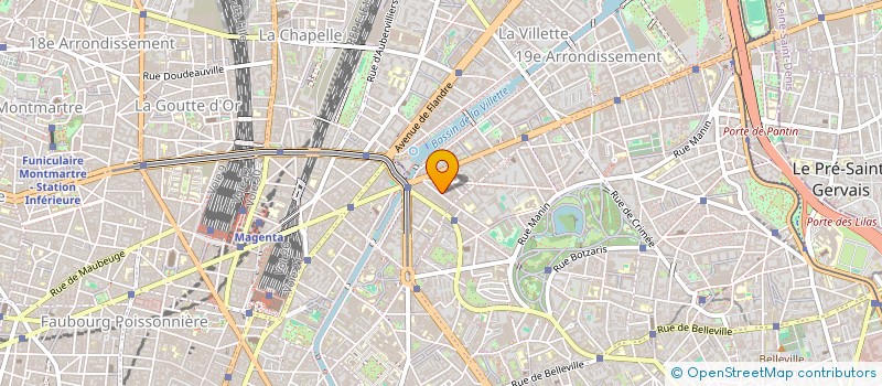 localisation de l'entreprise FRANCE DRILLS à PARIS