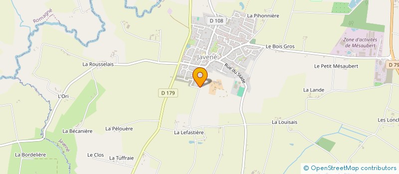 localisation de l'entreprise FRANCE DRONE SERVICES à JAVENE
