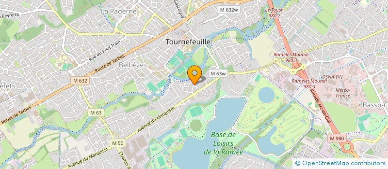 localisation de l'entreprise FRANCE DRONES SOLUTIONS  TOURNEFEUILLE