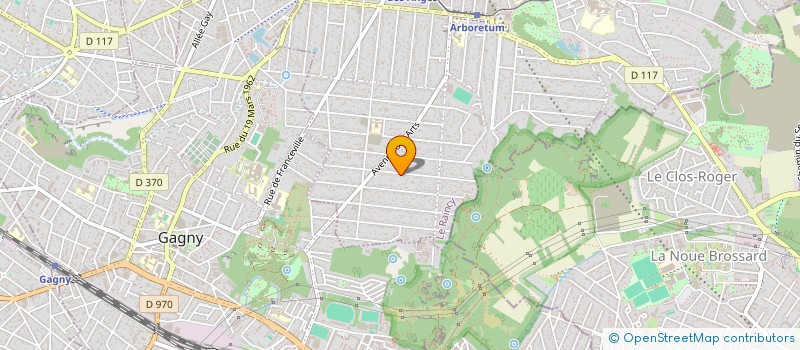 localisation de l'entreprise FRANCE ECO FRET  MONTFERMEIL