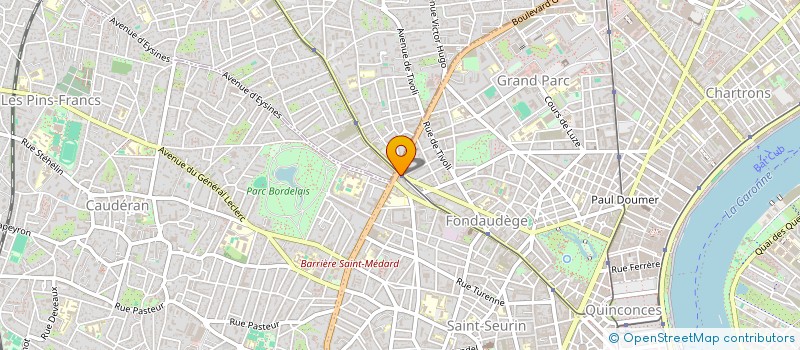 localisation de l'entreprise FRANCE ECO HABITAT  BORDEAUX