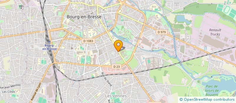 localisation de l'entreprise FRANCE ECO RENOV  BOURG-EN-BRESSE