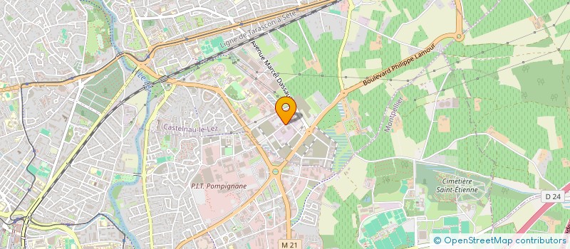 localisation de l'entreprise FRANCE ECO TEAM à CASTELNAU-LE-LEZ
