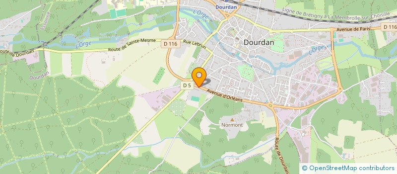 localisation de l'entreprise FRANCE EDUCATION SANS FRONTIERE à DOURDAN