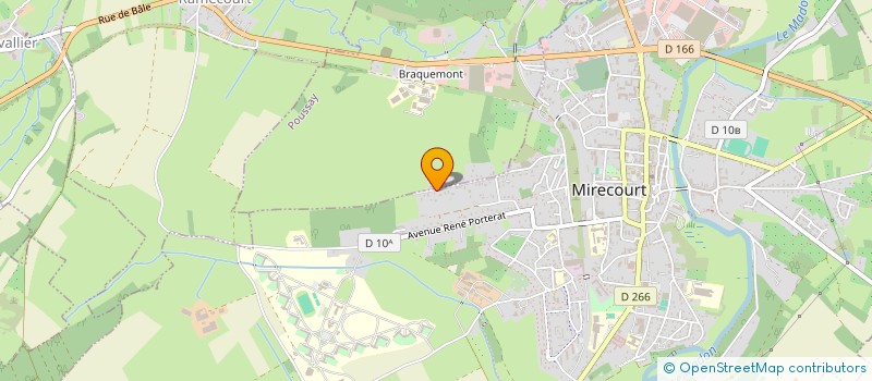 localisation de l'entreprise FRANCE ELEC à MIRECOURT