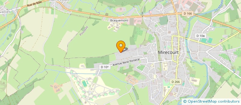 localisation de l'entreprise FRANCE ELEC PLUS à MIRECOURT