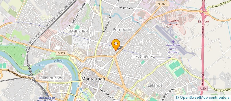 localisation de l'entreprise FRANCE ENCHERES ART  MONTAUBAN