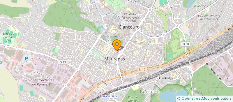 localisation de l'entreprise FRANCE ENDUIT  MAUREPAS