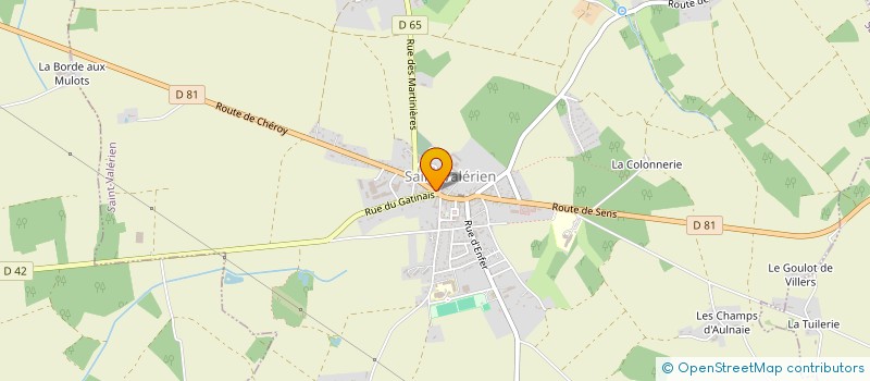 localisation de l'entreprise FRANCE EQUIPEMENTS DE SECURITE  SAINT-VALERIEN