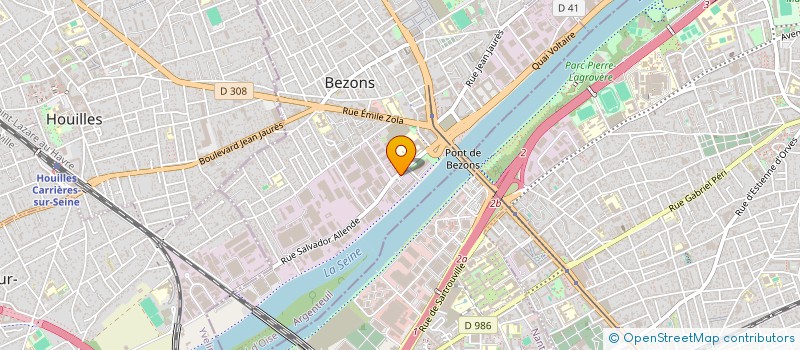 localisation de l'entreprise FRANCE EQUIPEMENTS INTERNAT COMPOSITES à BEZONS