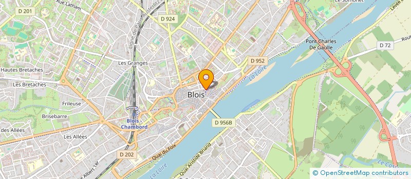 localisation de l'entreprise FRANCE-ESPAGNE  BLOIS