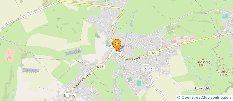 localisation de l'entreprise FRANCE EST HABITATION  ROHRBACH-LES-BITCHE