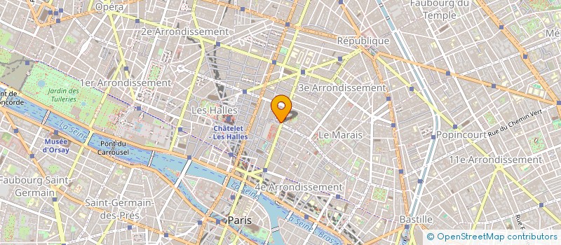 localisation de l'entreprise FRANCE ESTELLE  PARIS