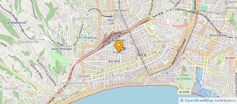 localisation de l'entreprise FRANCE ET DAVID à NICE