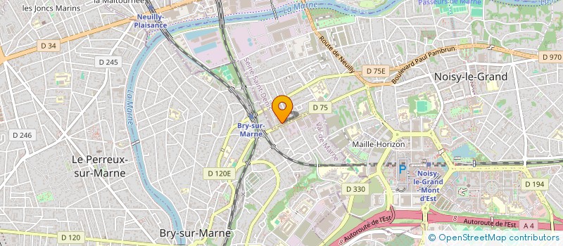 localisation de l'entreprise FRANCE ETALAGE à NOISY-LE-GRAND