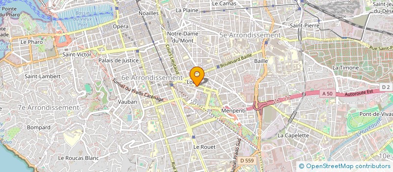 localisation de l'entreprise FRANCE ETANCHE à MARSEILLE