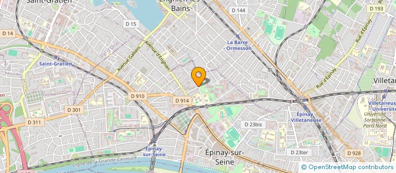 localisation de l'entreprise FRANCE ETANCHE à EPINAY-SUR-SEINE