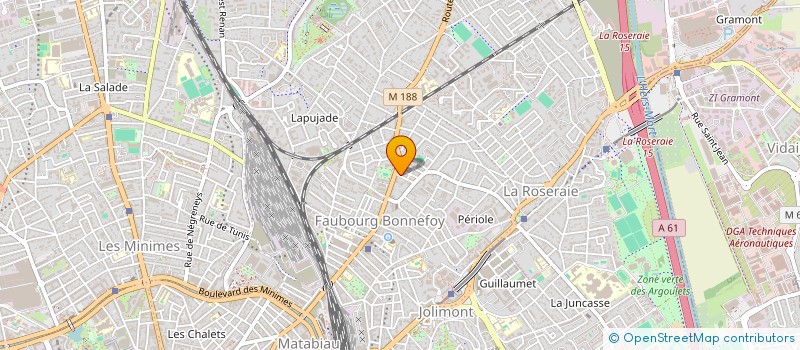 localisation de l'entreprise FRANCE ETATS-UNIS MIDI-PYRENEES à TOULOUSE