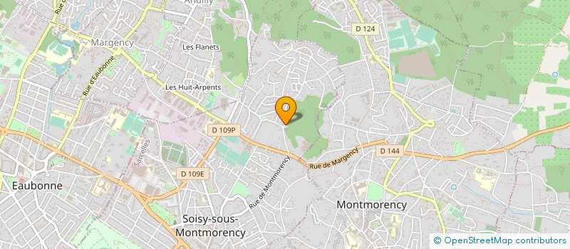 localisation de l'entreprise FRANCE ETIQUETAGE à SOISY-SOUS-MONTMORENCY