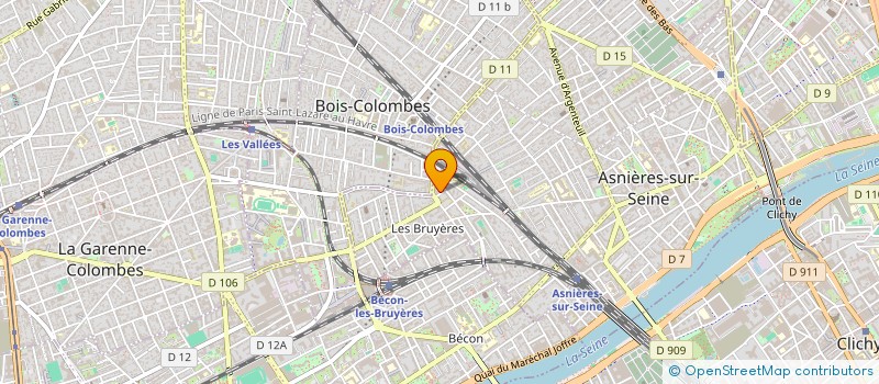 localisation de l'entreprise FRANCE EUROPE AGENCEMENT AMENAGEMENT  ASNIERES-SUR-SEINE